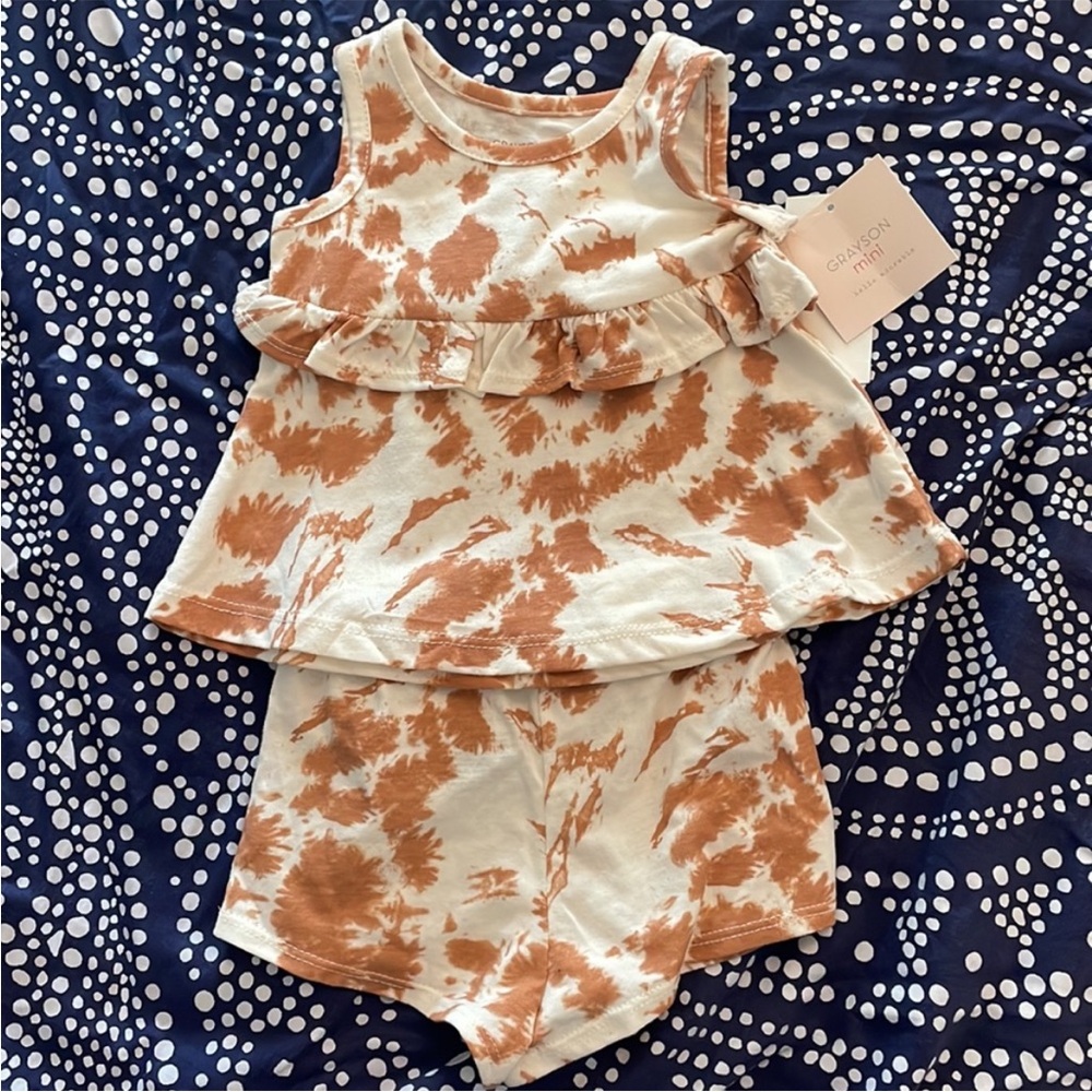 Grayson Mini Hello Adorable 3-6m Baby
Girl's Top & Bottom Set